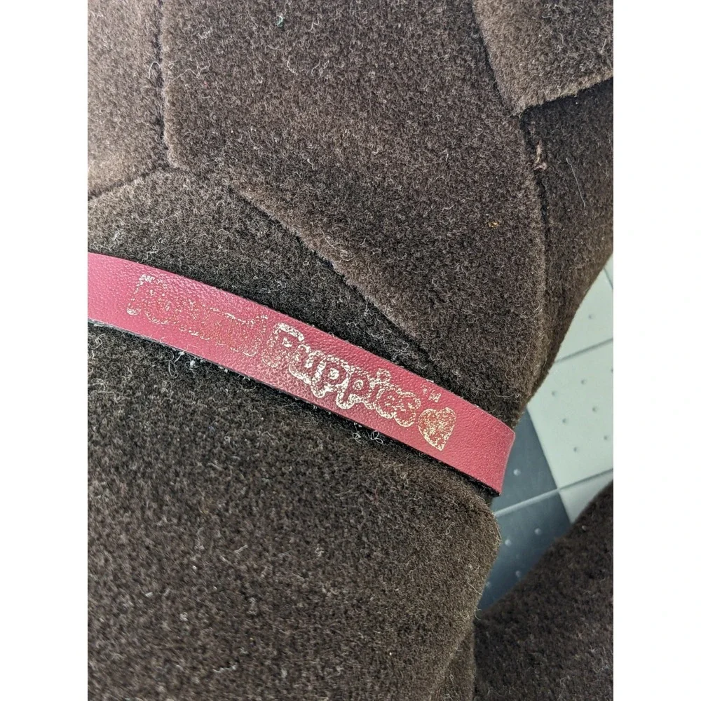 Tonka Pound Puppies Brown Dog Plush Collar 17 Inch ‎ 1985 Stuffed Animal Toy
